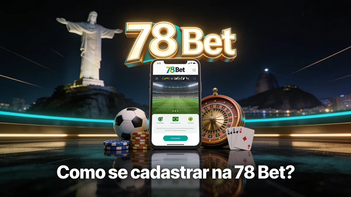 78 bet no Brasil — Como se cadastrar na 78 Bet?
